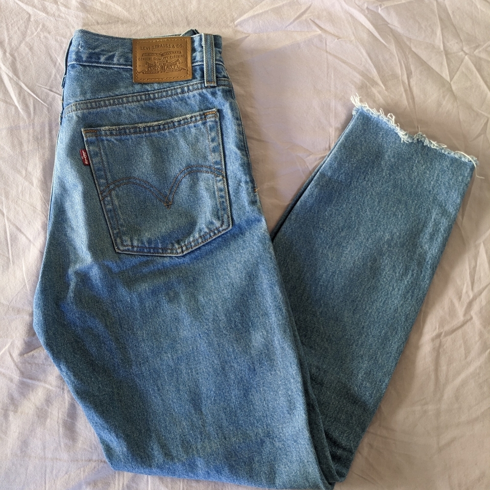 Levi's Wedgie High Rise Blue Jeans Women's size 26